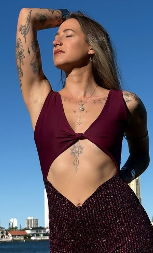 Bachata Rosa Jumpsuit