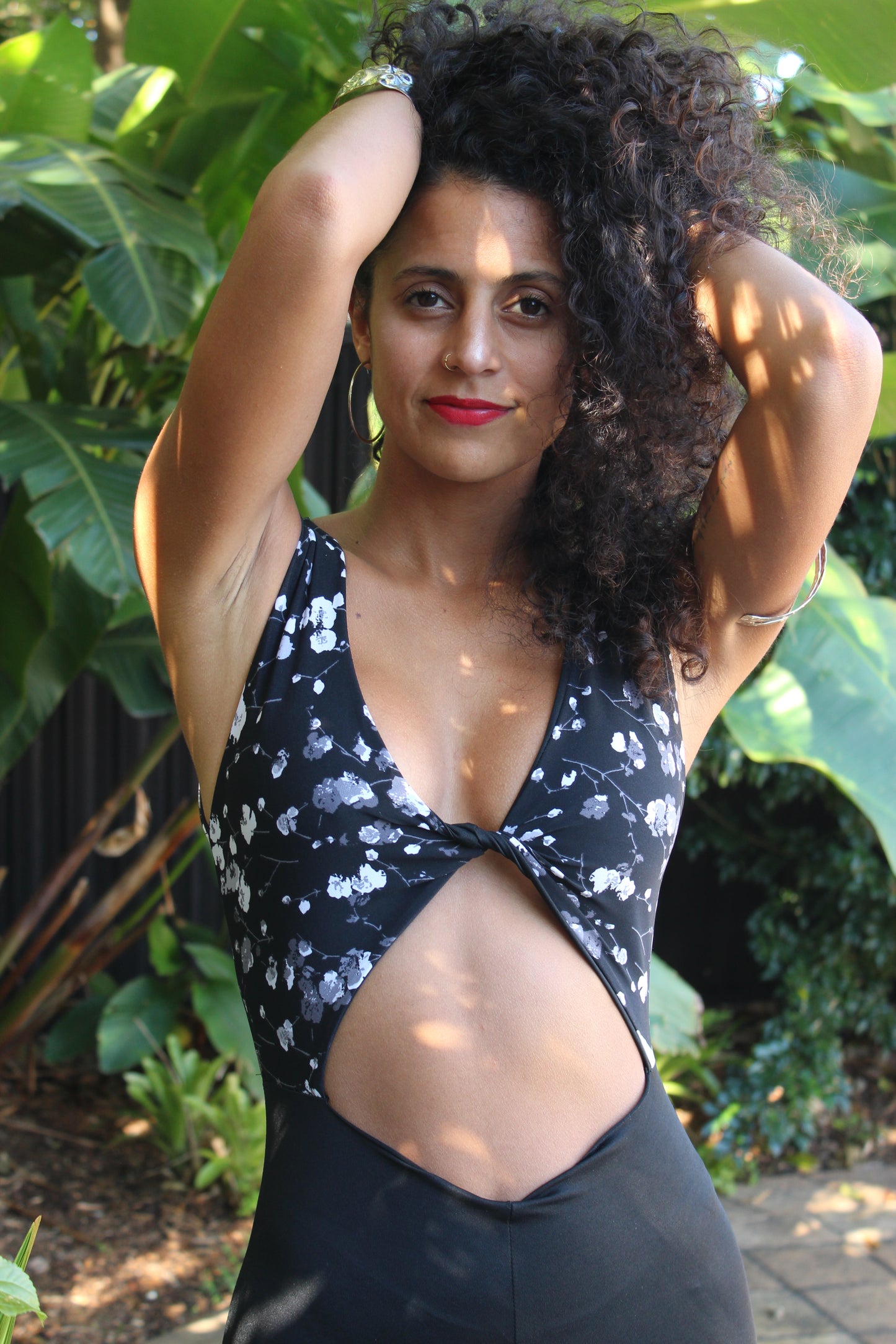 Midnight Bloom Jumpsuit