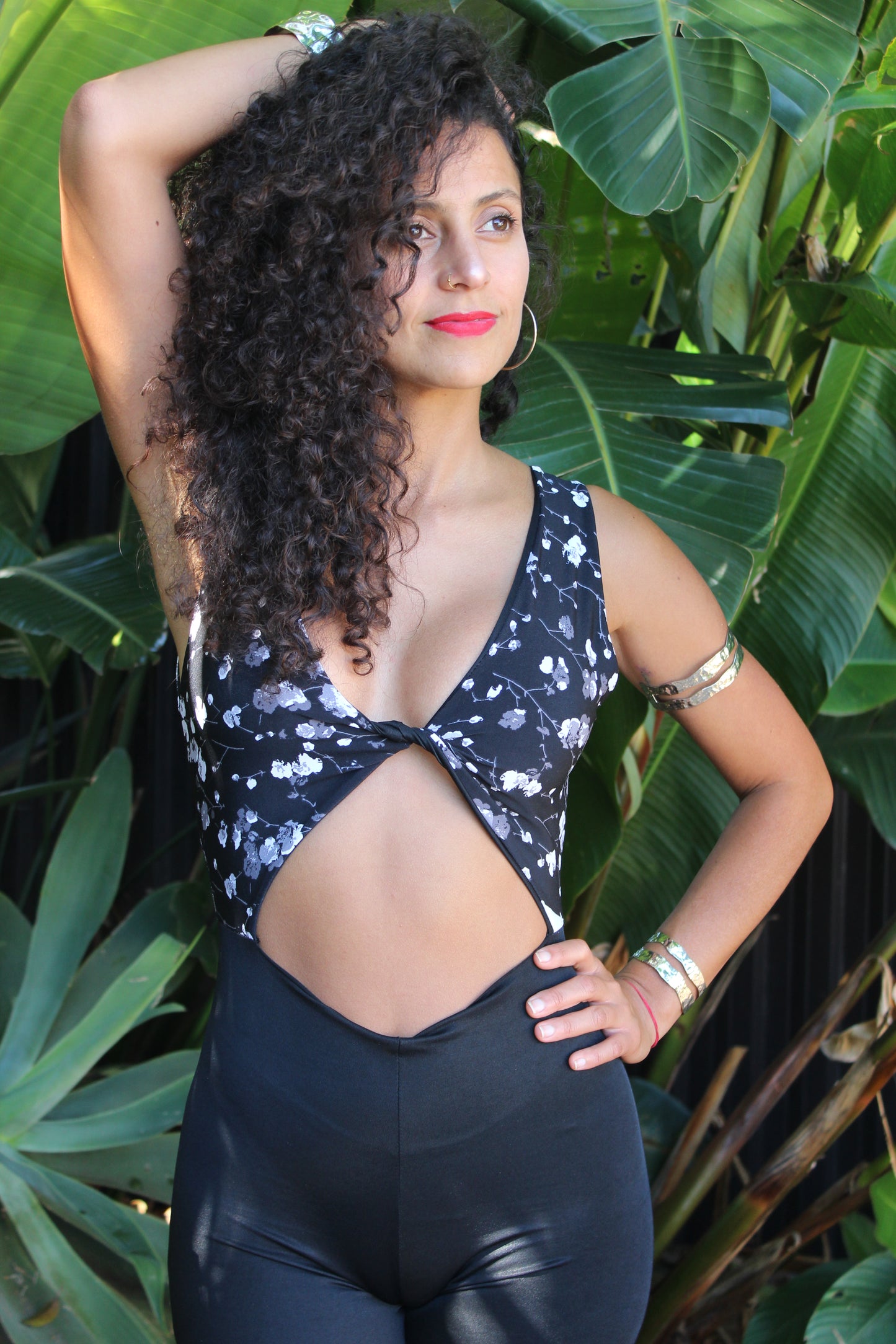 Midnight Bloom Jumpsuit